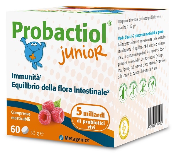 Probactiol junior 60 compresse masticabili new — confronto prezzi