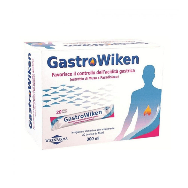 GastroWiken Integratore Digestivo 20 Bustine 15 ml