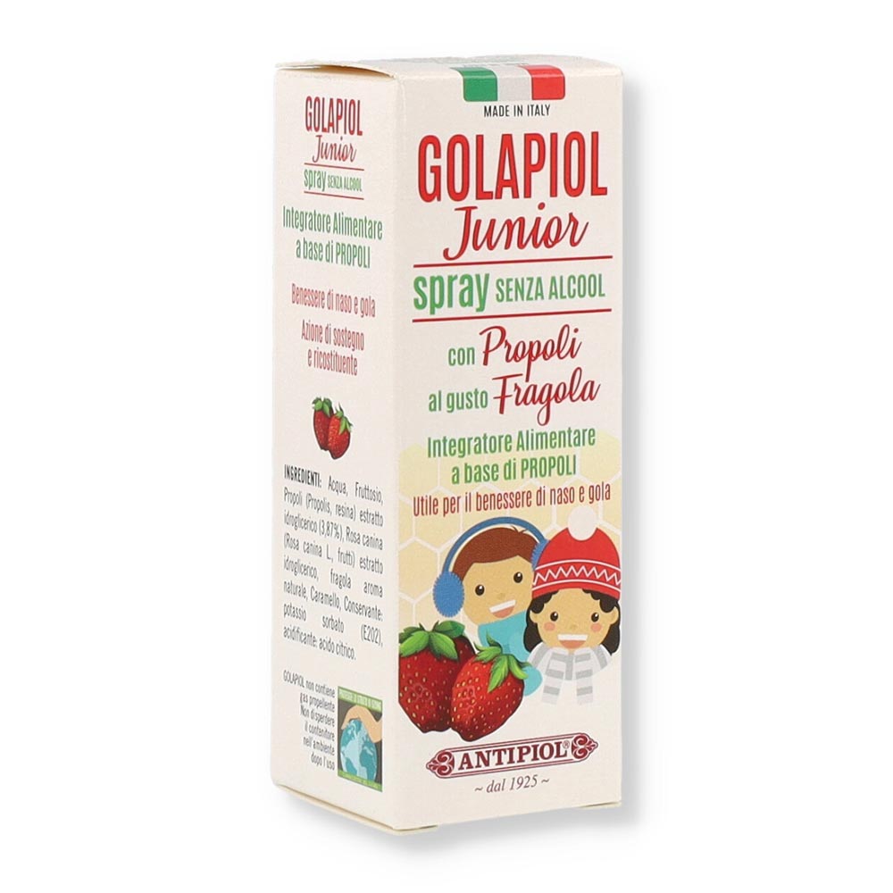 Antipiol Golapiol - Junior Propoli Spray Integratore Alimentare, 15ml