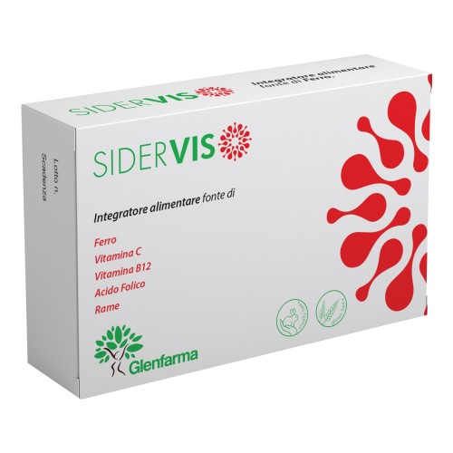 Sidervis integratore alimentare a base di ferro chelato - 30capsule