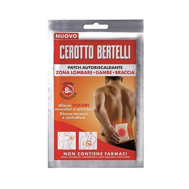 Bertelli cerotto autoriscaldante 2 celle 1 pezzo