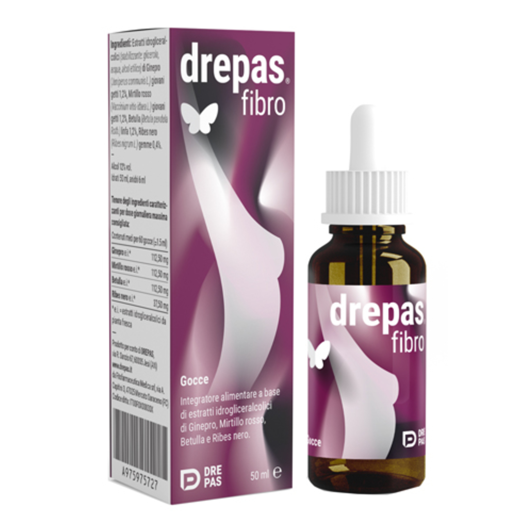 Drepas fibro gocce 50 ml — confronto prezzi