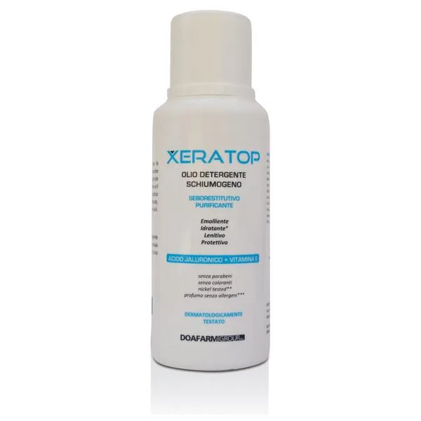 Xeratop Olio Detergente Schiumogeno Pelle Secca 500 ml