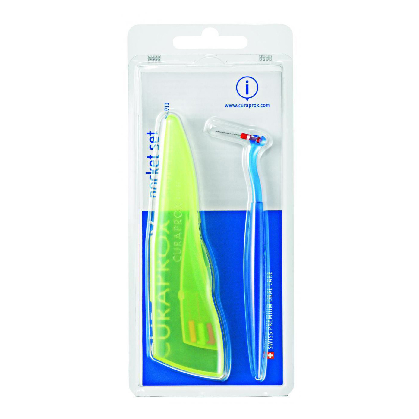 Curaprox cps 457 pocket set 1 set composto da 1 supporto uhs 451+cps scovolini 06/07/09/11