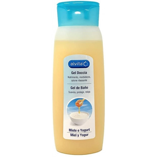 Alvita gel doccia miele/yogurt