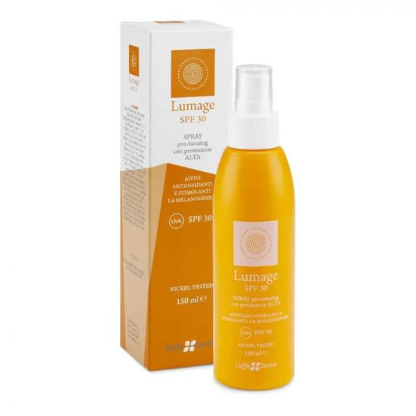Cieffe Derma Lumage Spray Solare Pro-tanning SPF30 Flacone 150ml