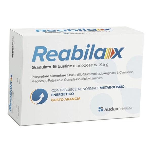Reabilax Integratore Tonico Ricostituente 16 Bustine — confronto prezzi