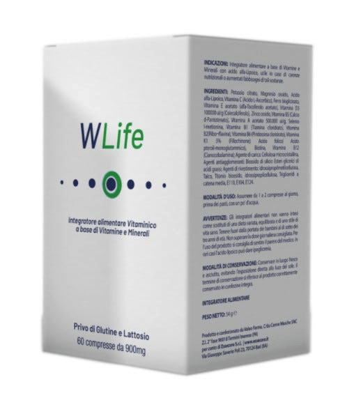 W life Integratore Vitaminico 60 Compresse