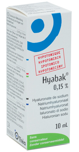 Hyabak 0,15% sol oftalm 10ml — confronto prezzi