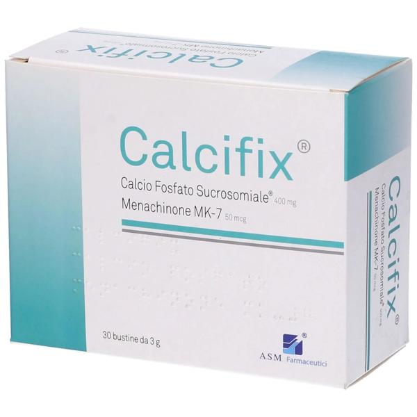 Asm Farmaceutici Calcifix Integratore per la Salute delle Ossa 30 Bustine