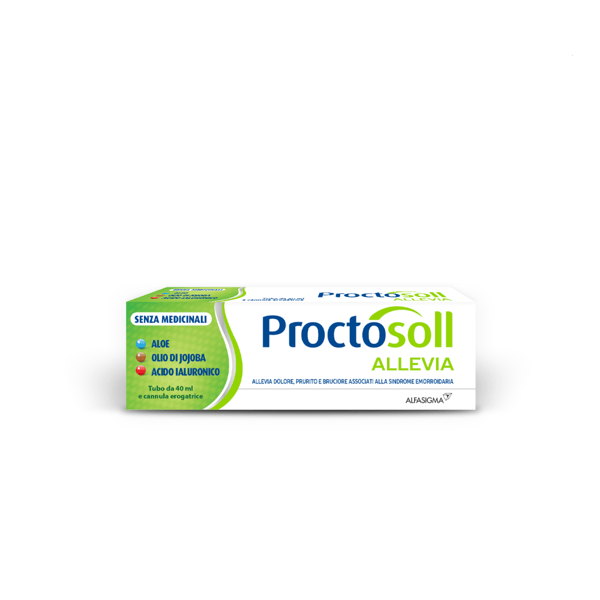 Proctosoll Allevia Gel per la Prevenzione e Cura della Sindrome Emorroidaria 40 ml — confronto prezzi