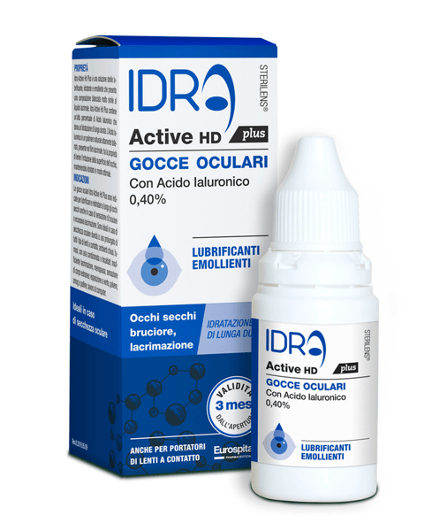 Sterilens Idractive HD PLUS Gocce Oculari Acido Ialuronico Ad Alto Peso Molecolare 10 ml — confronto prezzi