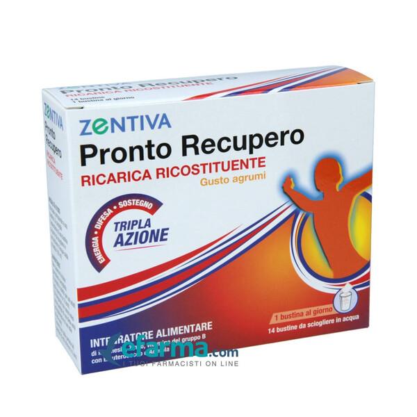 Pronto Recupero Zentiva Integratore Ricostituente 14 Bustine — confronto prezzi