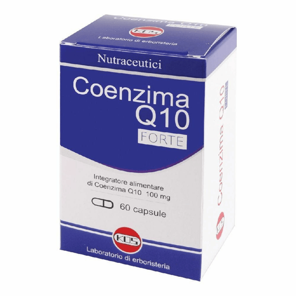 Coenzima Q10 Forte Integratore per Energia e Benessere 60 Capsule