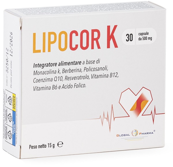 Lipocor K 30 Capsule 500mg