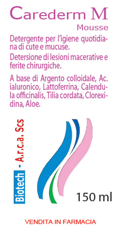 Carederm m mousse 150ml