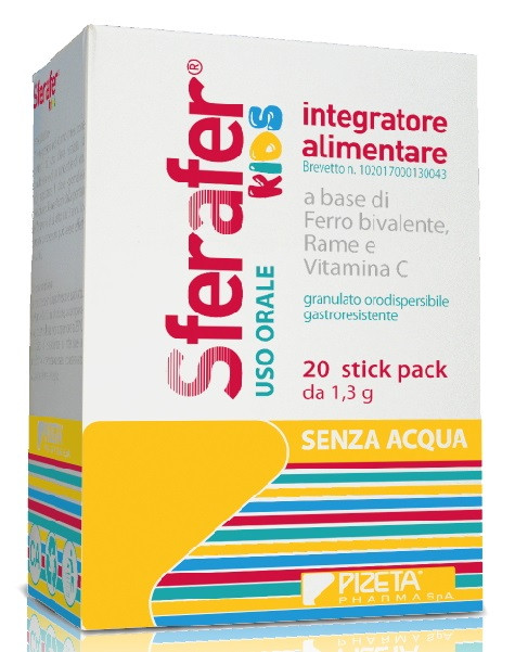 Sferafer kids 20stick pack — confronto prezzi