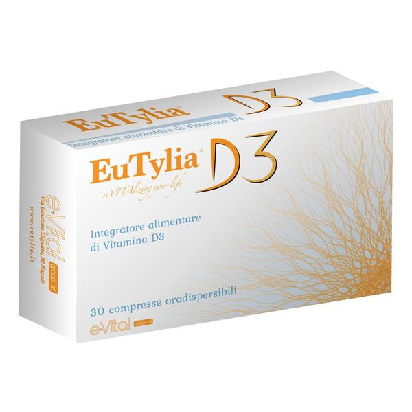 Eutylia D3 Integratore di Vitamina D 30 Compresse
