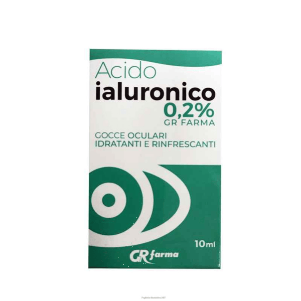 GR Farma Gocce Oculari Idratanti e Rinfrescanti 10 ml