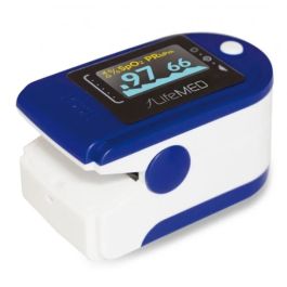 Saturimetro portatile blu con indice perfusionale — confronto prezzi