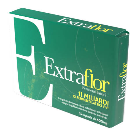 Extraflor Integratore Di Fermenti Lattici 15 Capsule