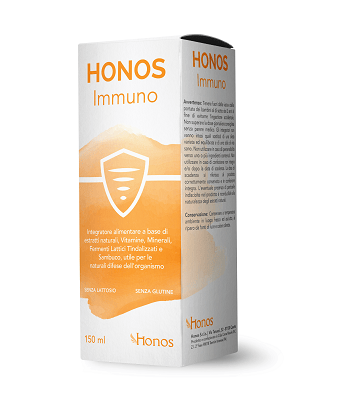Honos Integratore Difese Immunitarie Vitamine e Minerali Flacone 150ml