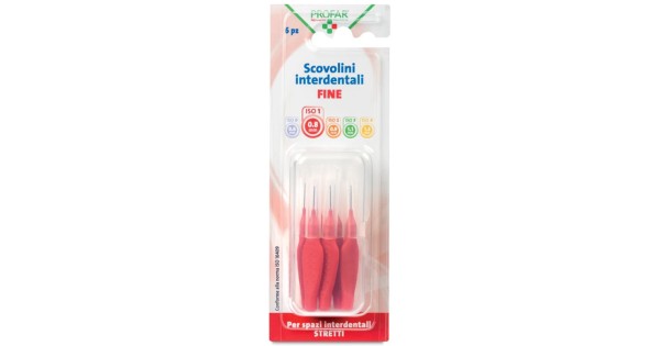 PROFAR SCOVOLINI ROSSO 0,8 6PZ