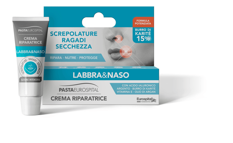 Eurospital Pasta Riparatrice Labbra Naso 8 ml