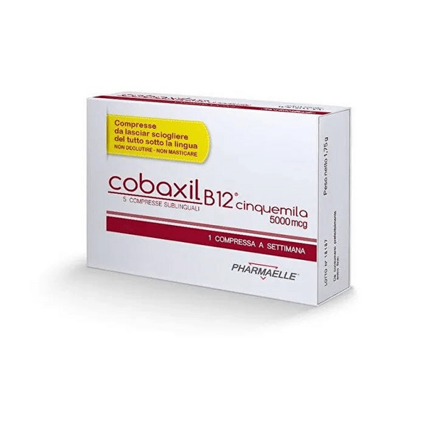 Cobaxil B12 5000mcg 5 Compresse Sublinguali — confronto prezzi