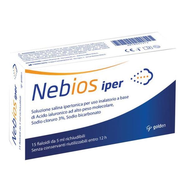 Nebios Iper Soluzione Ipertonica 15 Fialoidi