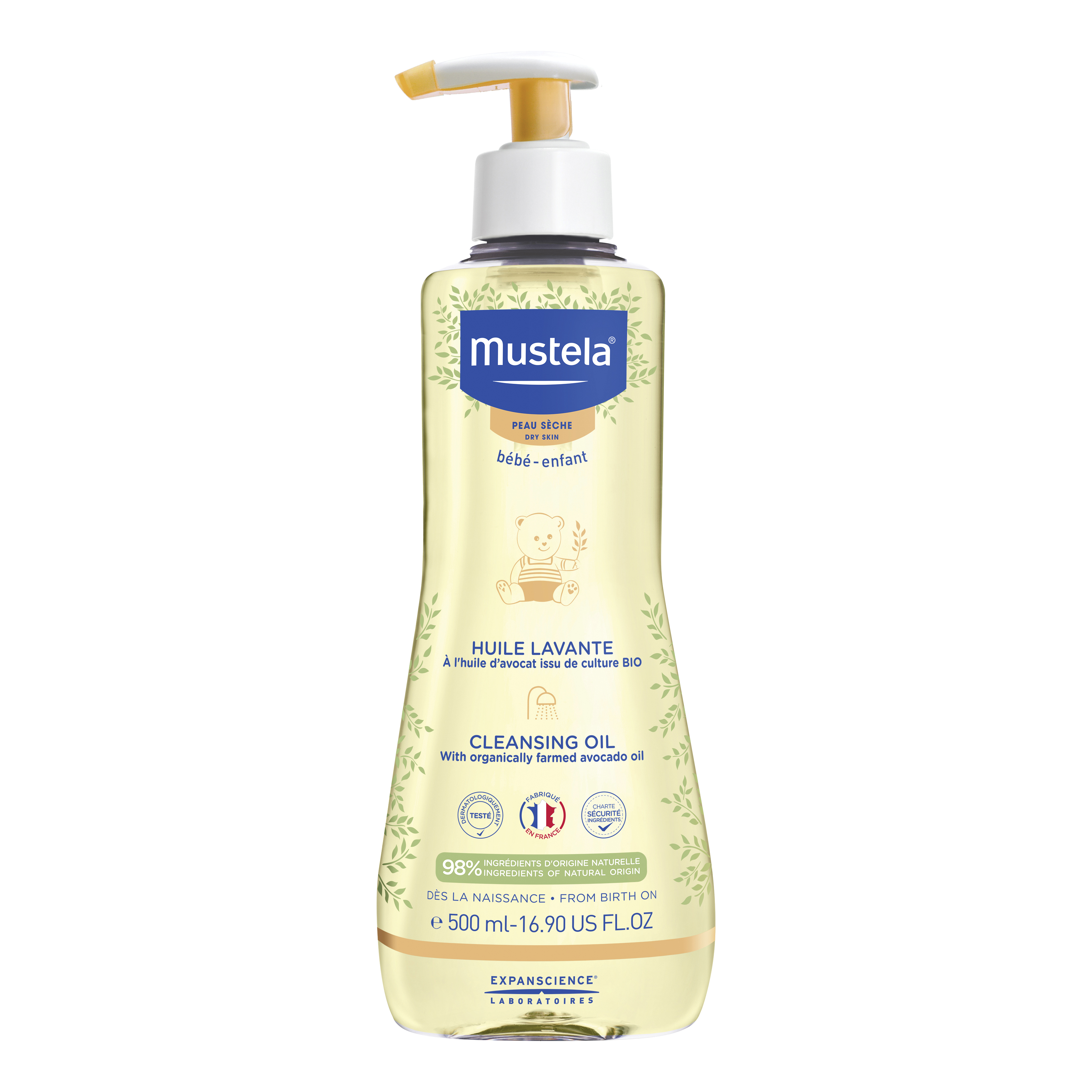 Mustela olio bagno pelle secca 2019 500 ml