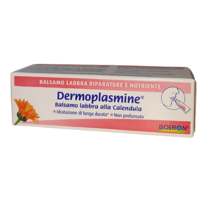 Boiron Dermoplasmine Stick Labbra Calendula Idratante e Lenitivo, 4g