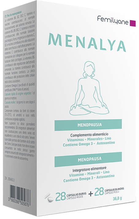 Menalya 28 capsule rigide + 28 capsule molli — confronto prezzi