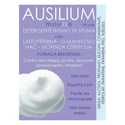 Ausilium Mousse Intima Lattoferrina D-Mannosio NAC 150 ml