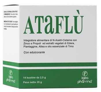 Ataflù Integratore Per Tosse e Secrezioni Bronchiali 14 Bustine — confronto prezzi