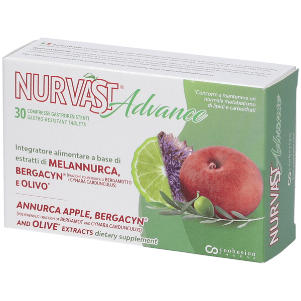 Nurvast Advance Integratore Metabolismo Lipidi 30 Compresse — confronto prezzi