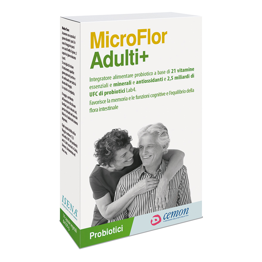 MICROFLOR ADULTI 50+ 30 CAPSULE
