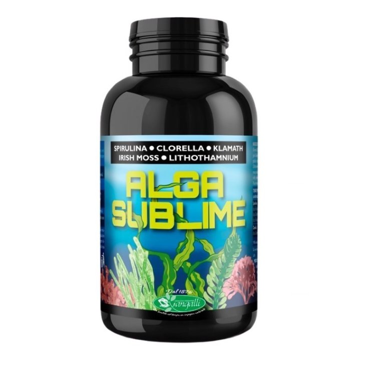 Sangalli Alga sublime 500 capsule - Integratore ricostituente e digestivo, flacone da 500 capsule — confronto prezzi