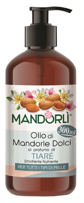 Mandorlì Olio Di Mandorle Dolci Al Profumo Di Tiaré 300ml