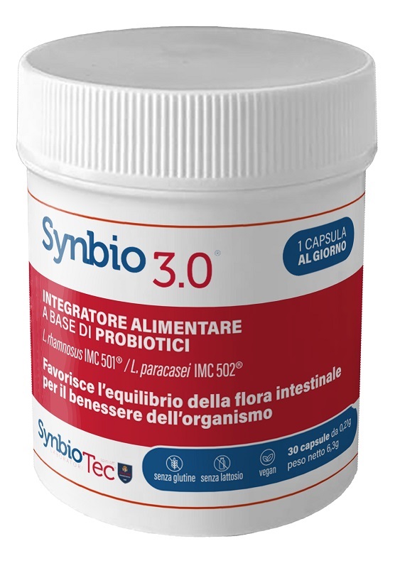 Synbio 3.0 30 Capsule Integratore per la Flora Batterica Intestinale