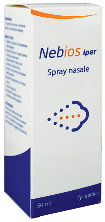 Nebios Iper Soluzione Salina Per L'igiene Nasale Spray 50ml
