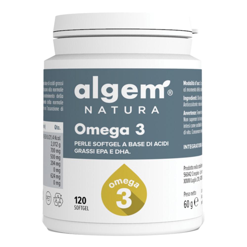 Omega 3 Integratore Per Il Benessere Del Sistema Nervoso E Cardiaco 120 Perle