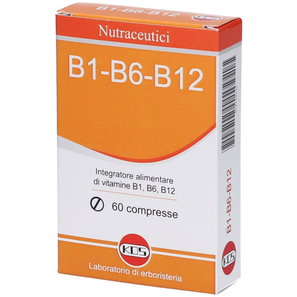 B1-B6-B12 Integratore Vitamine 60 Compresse