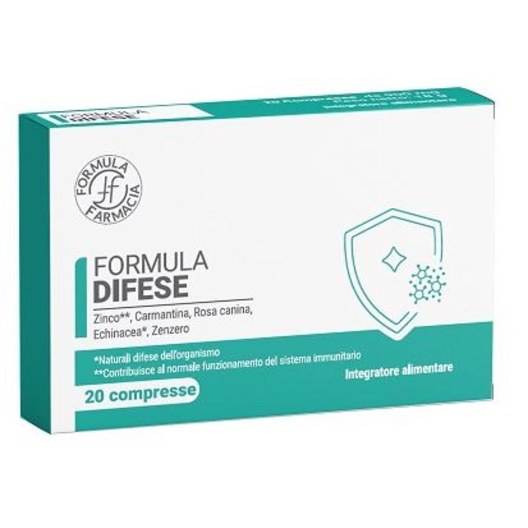 Formula farmacia formula difese 20 compresse — confronto prezzi