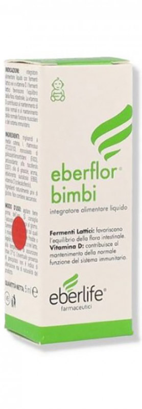 Eberlife Farmaceutici Eberflor Bimbi Gocce 5 Ml