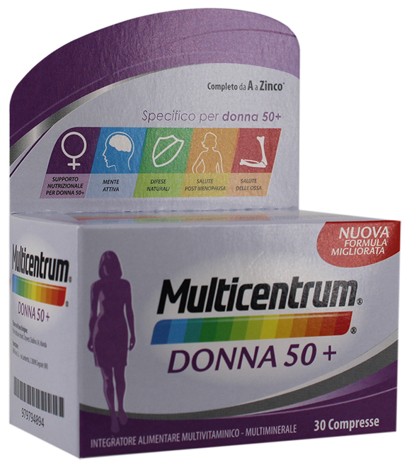 Multicentrum Donna 50+30compresse Gmm — confronto prezzi