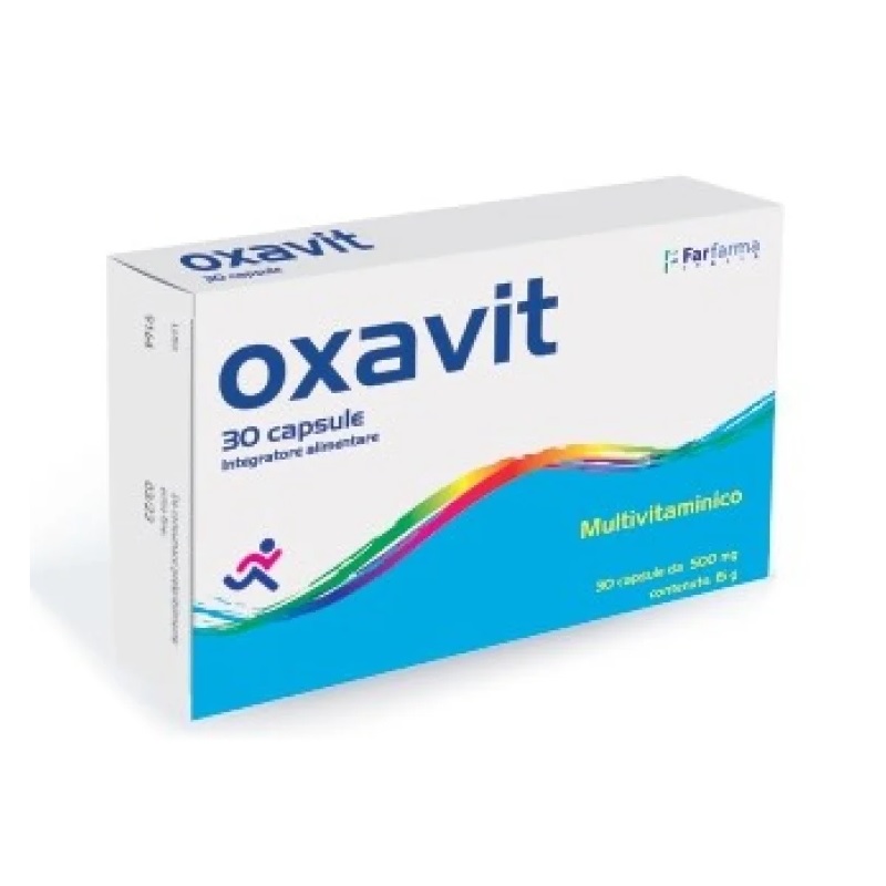 Oxavit Integratore Multivitaminico Multiminerale 30 Capsule