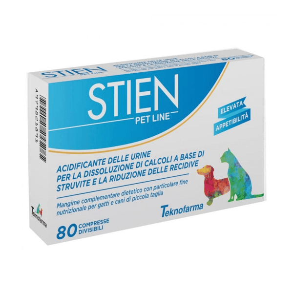 Stien Pet Line Mangime Dietetico Gatti e Cani 80 Compresse