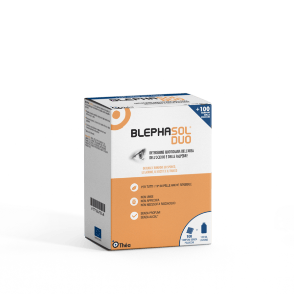 Blephasol Duo Detergente Palpebre 100 ml + 100 Garze — confronto prezzi