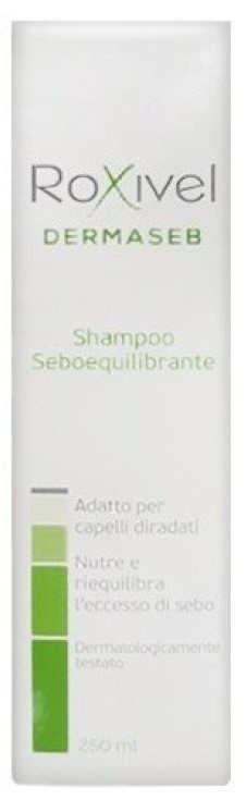 Roxivel Dermaseb È Uno Shampoo Rinforzante E Seboequilibrante Per Capelli Fragili E Diradati 250ml